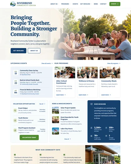 Home page of the Commons design